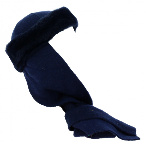 Kids Chaponik Faux Fur Scarf Beanie - Traclet