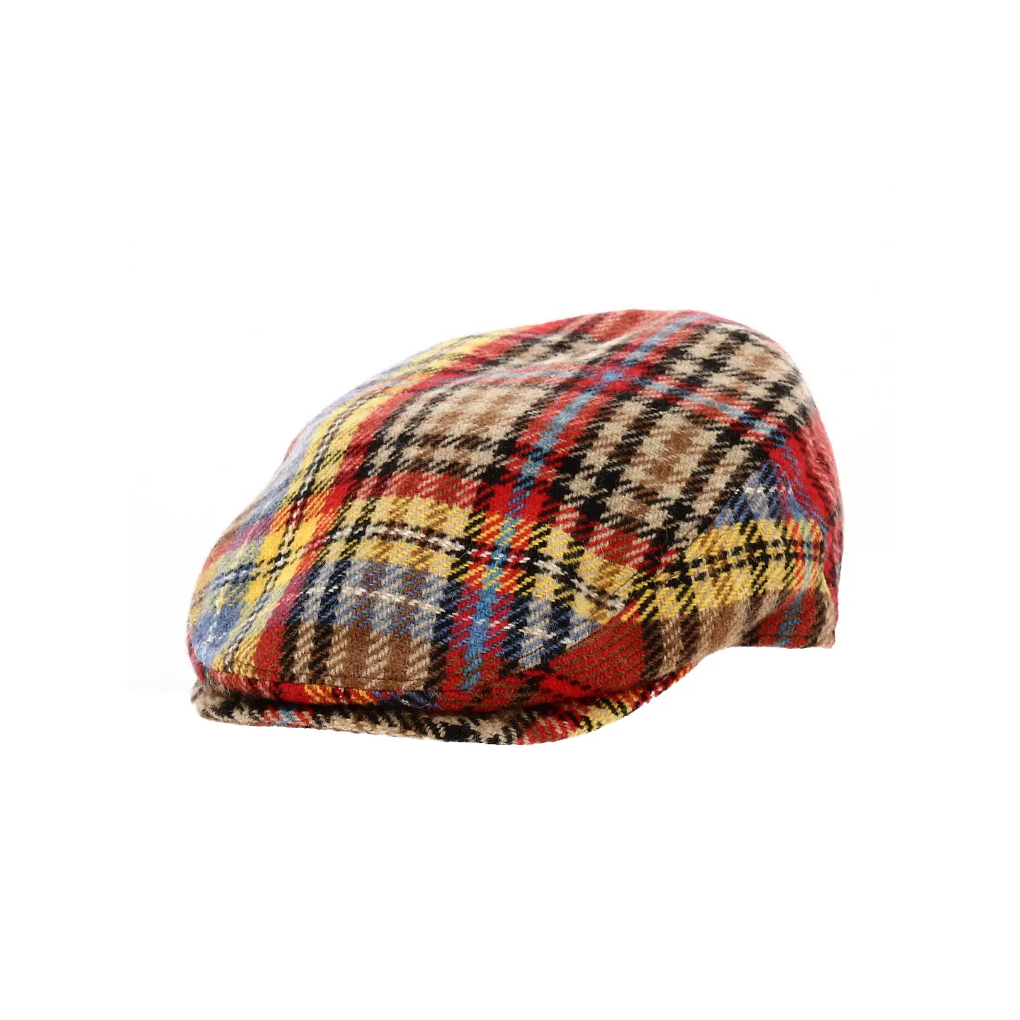 Justin Red Checkered Cap - Traclet Reference: 19177 | Traclet Hat Shop