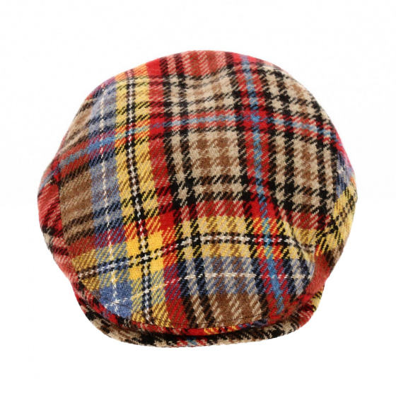 Justin Red Checkered Cap - Traclet