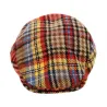 Justin Red Checkered Cap - Traclet Reference: 19177 | Traclet Hat Shop