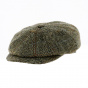 Hatteras Cap Harris Tweed Chevron Beige - Traclet