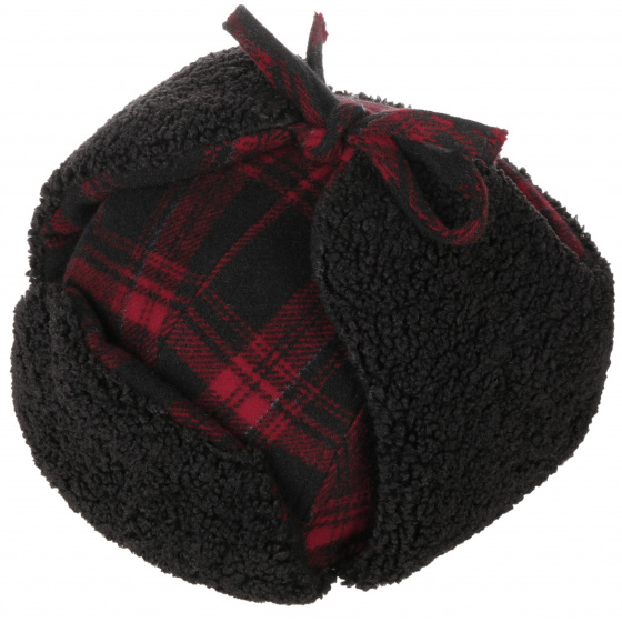 Canadian Trapper Hat - BOMBER CAP SHADOW PLAID - Stetson