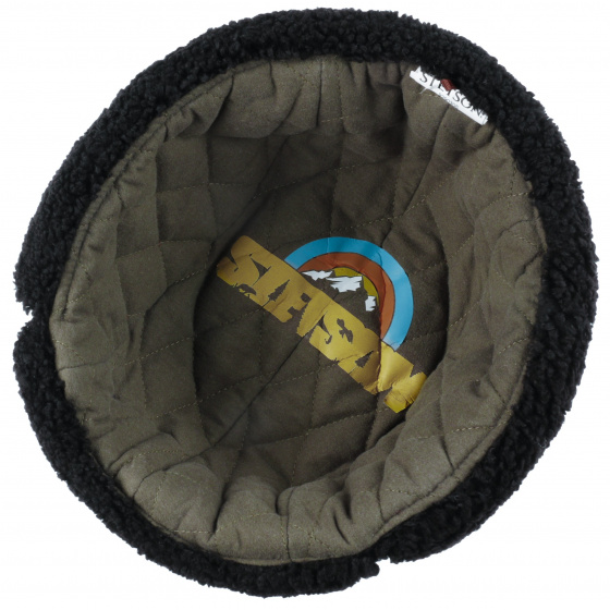 Canadian Trapper Hat - BOMBER CAP SHADOW PLAID - Stetson