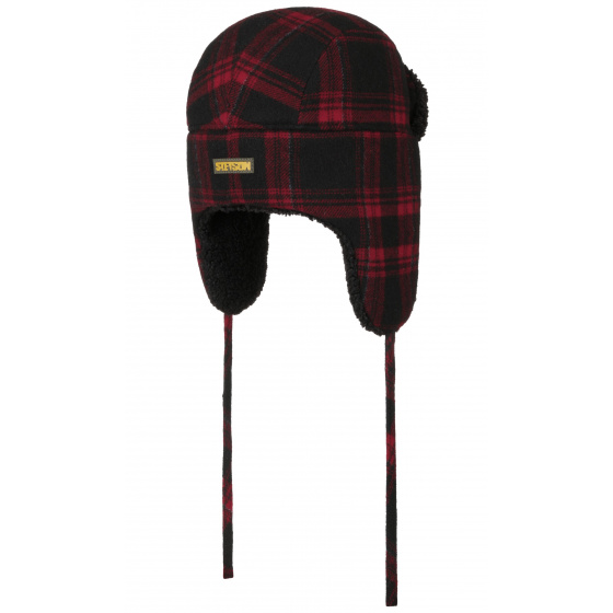 Canadian Trapper Hat - BOMBER CAP SHADOW PLAID - Stetson