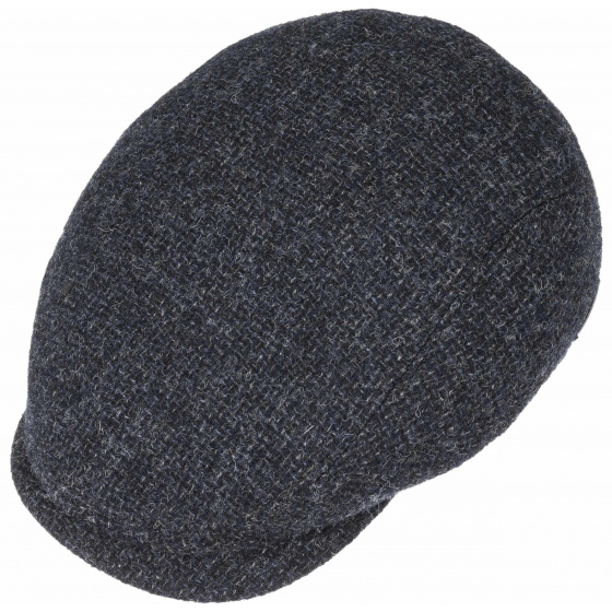 Drive Austin Flat Cap Wool Blue - Stetson