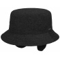 Bob Hat Wool & Cashmere Earflaps Anthracite - Stetson