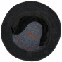 Wool & Cashmere Bucket Hat with Ear Flaps Anthracite - Stetson