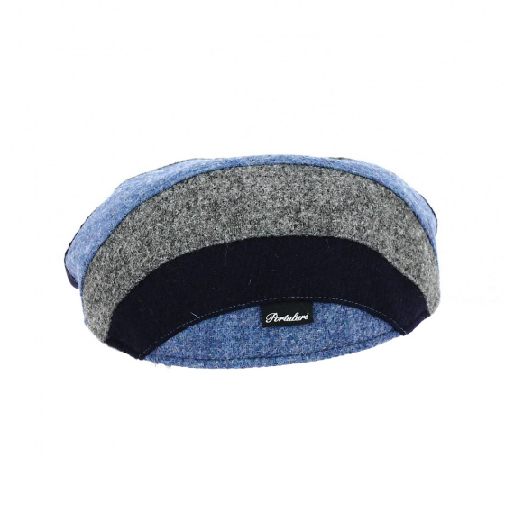 Casquette Plate Vincent Laine Bleu - Traclet Casquette Plate Vincent Laine Bleu - Traclet