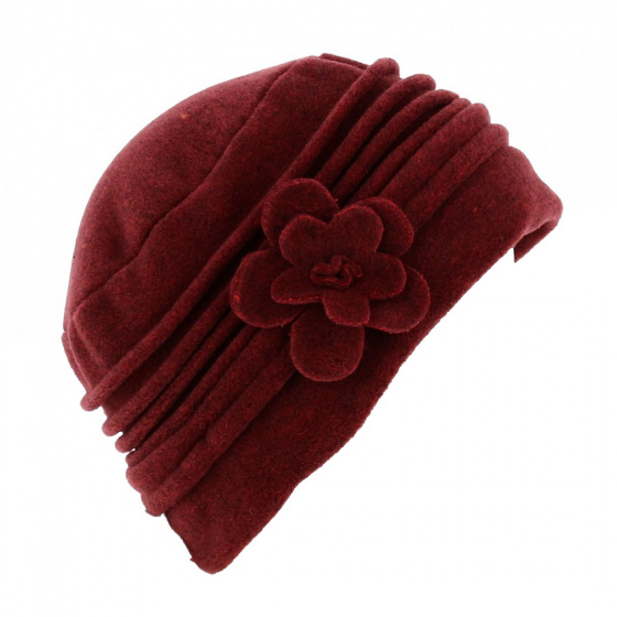 Juliette Flower Polar Beanie - Traclet