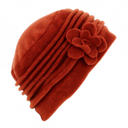 Juliette Flower Polar Beanie - Traclet
