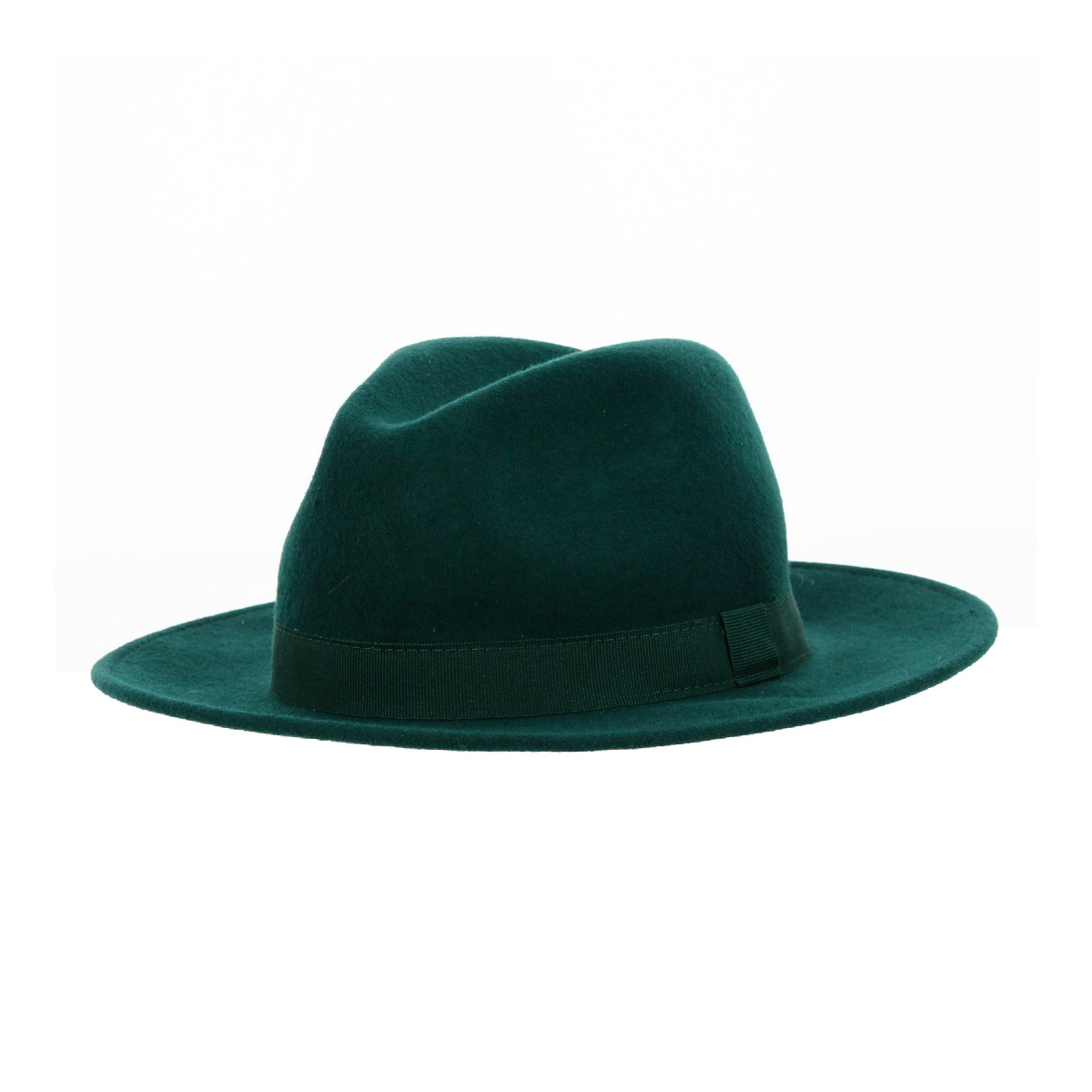 Fedora Felt Hat Black Wool Waterproof Black Hat - Traclet Reference ...