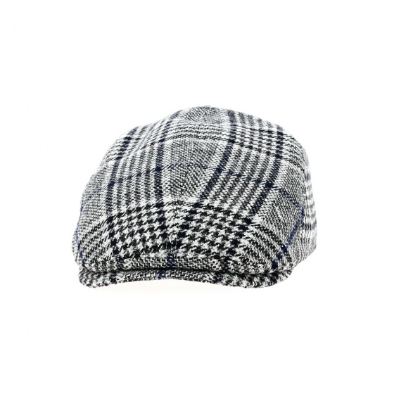 Gray Checkered Cap with Ear Flaps Jackson Gore-Tex - Gottmann