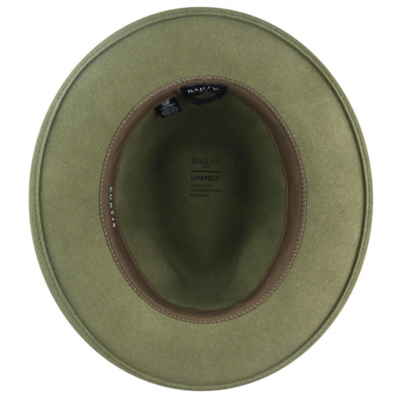 Chapeau Fedora Curtis Vert - Bailey