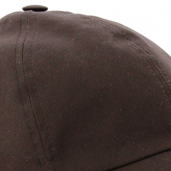 Casquette Baseball Ethan Coton marron - Traclet