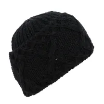 Long Florinda Wool & Alpaca Beanie Gray - Traclet Reference: 4447 | Traclet Hat Shop