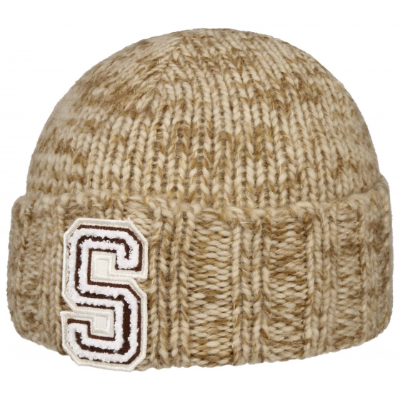 Palesto Wool Beanie Beige - STETSON