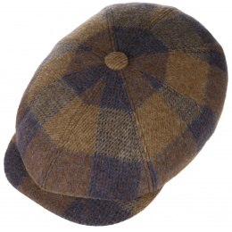 copy of Hatteras Kansas Wool Plaid Cap - Stetson