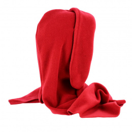 Women's Vairé Fleece Hoodie red- Traclet