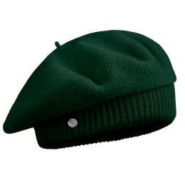 Margaux Children's Botanical Green Beret - Heritage by Laulhère