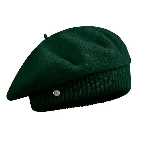 Margaux Children's Botanical Green Beret - Heritage by Laulhère