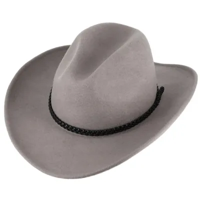 Gray Oklahoma Western Hat - Traclet Reference: 19274| Traclet Hatmakers