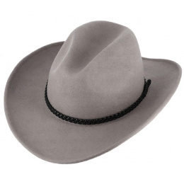 Chapeau Western Oklahoma Gris - Traclet