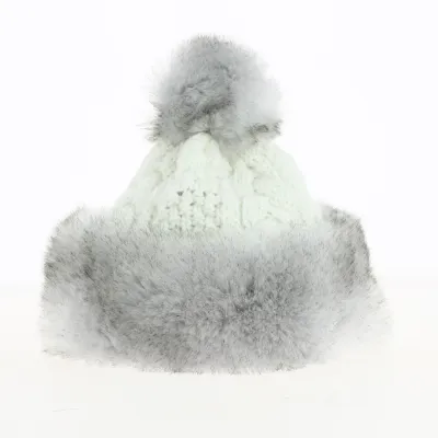 Tania White Pompom Beanie - Starling | Chapellerie Traclet | Reference: 19285