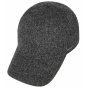 Portland Baseball Cap with Ear Flaps Anthracite - Stetson