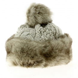 Tania beige pom-pom beanie - Starling