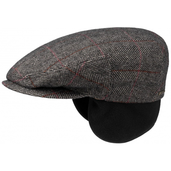 Stetson Kent EF Brown Cap with Ear Flaps