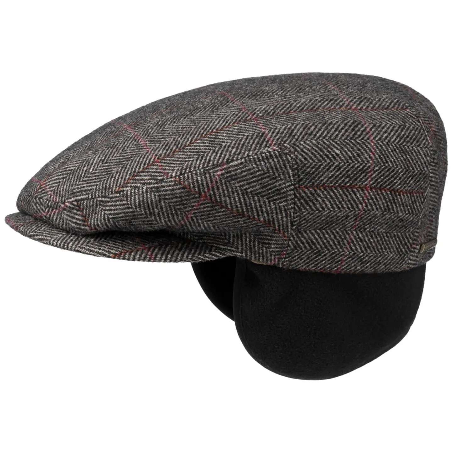 Casquette Kent EF Marron Cache-Oreilles - Stetson