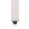 Bretelle rose avec petites fleur Reference : 11390 | Chapellerie Traclet