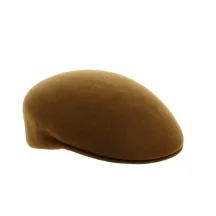 Curved Delys Wool Felt Cap Camel - Traclet Reference: 19293| Traclet Hat Shop