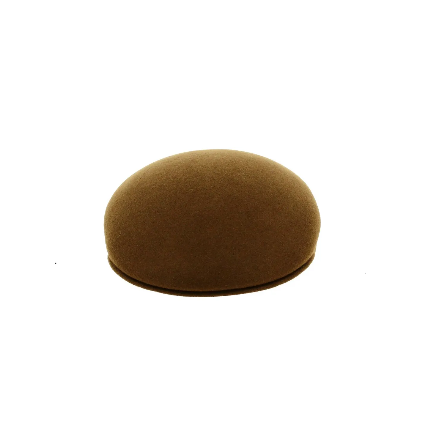 Curved Delys Wool Felt Cap Camel - Traclet Reference: 19293| Traclet Hat Shop