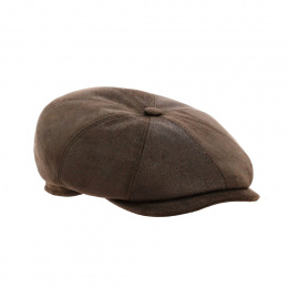 Ettrick faux leather cap
