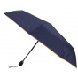 Navy Women's Umbrella with Mustard Finish - Piganiol