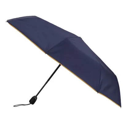 Navy Women's Umbrella with Mustard Finish - Piganiol Reference: 192300| Traclet Hat Shop