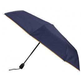 Navy Women's Umbrella with Mustard Finish - Piganiol