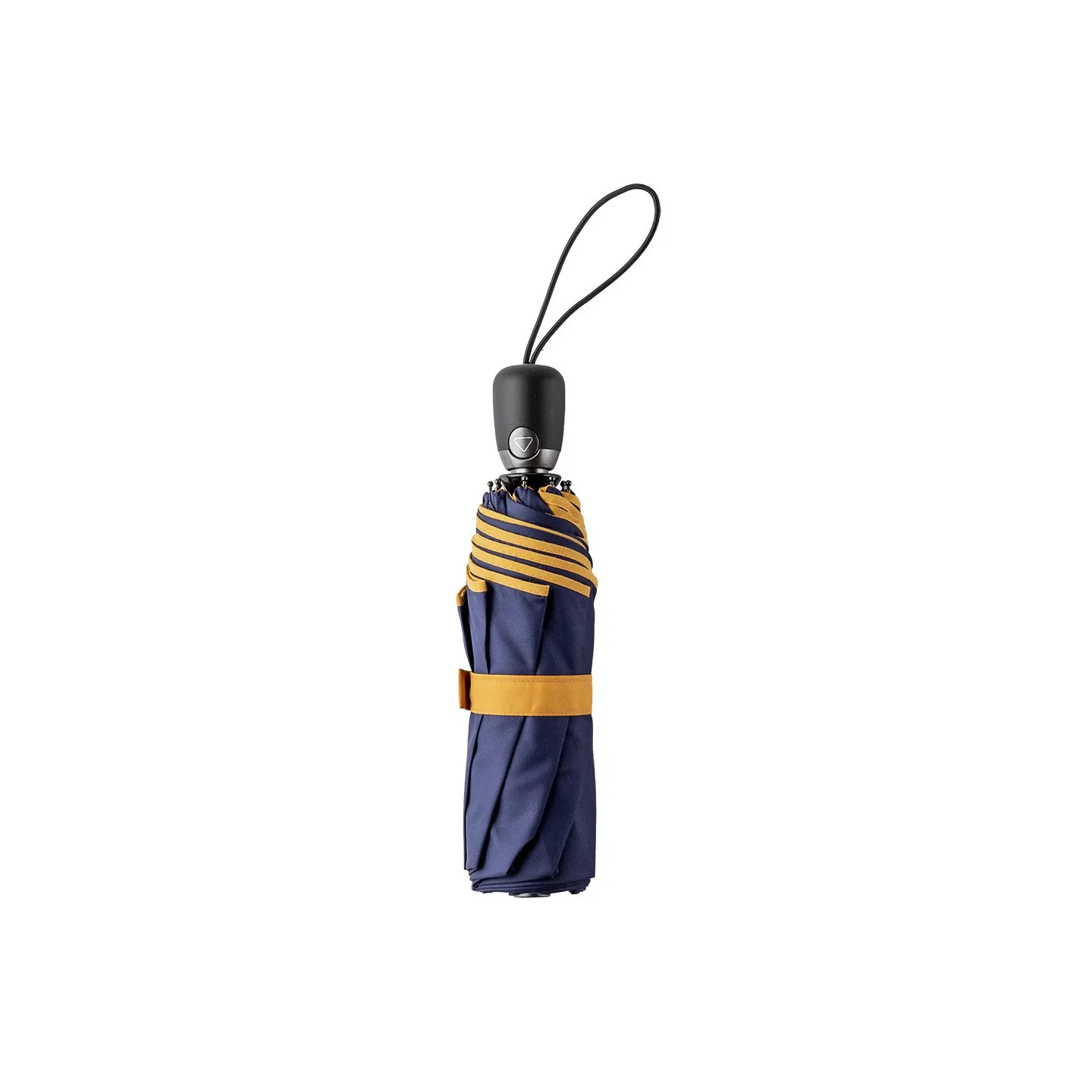 Navy Women's Umbrella with Mustard Finish - Piganiol Reference: 192300| Traclet Hat Shop
