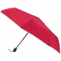 Women's Opal Red Umbrella with Striped Finish - Piganiol
