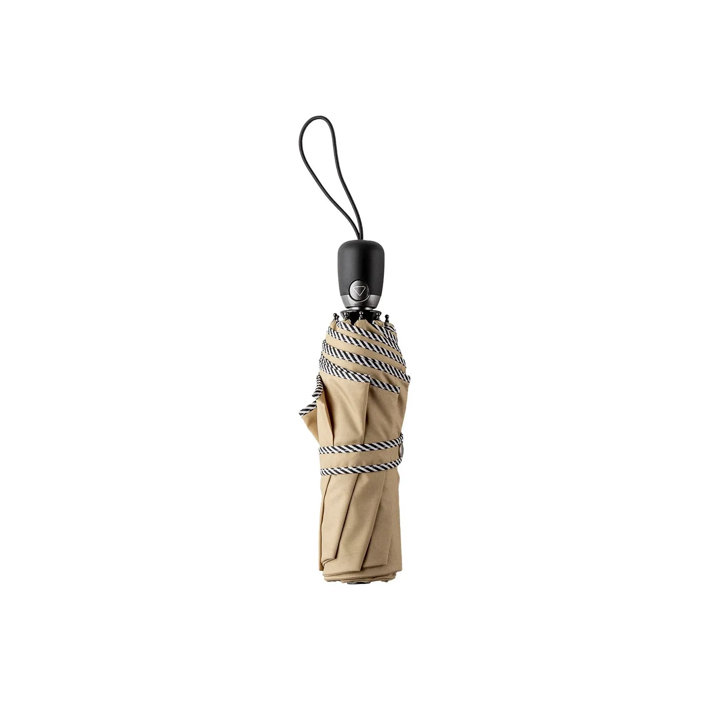 Women's Umbrella Opal Beige Striped Finish - Piganiol Reference: 19305| Traclet Hat Shop