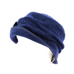 Women's Navy Winter Hat - Traclet