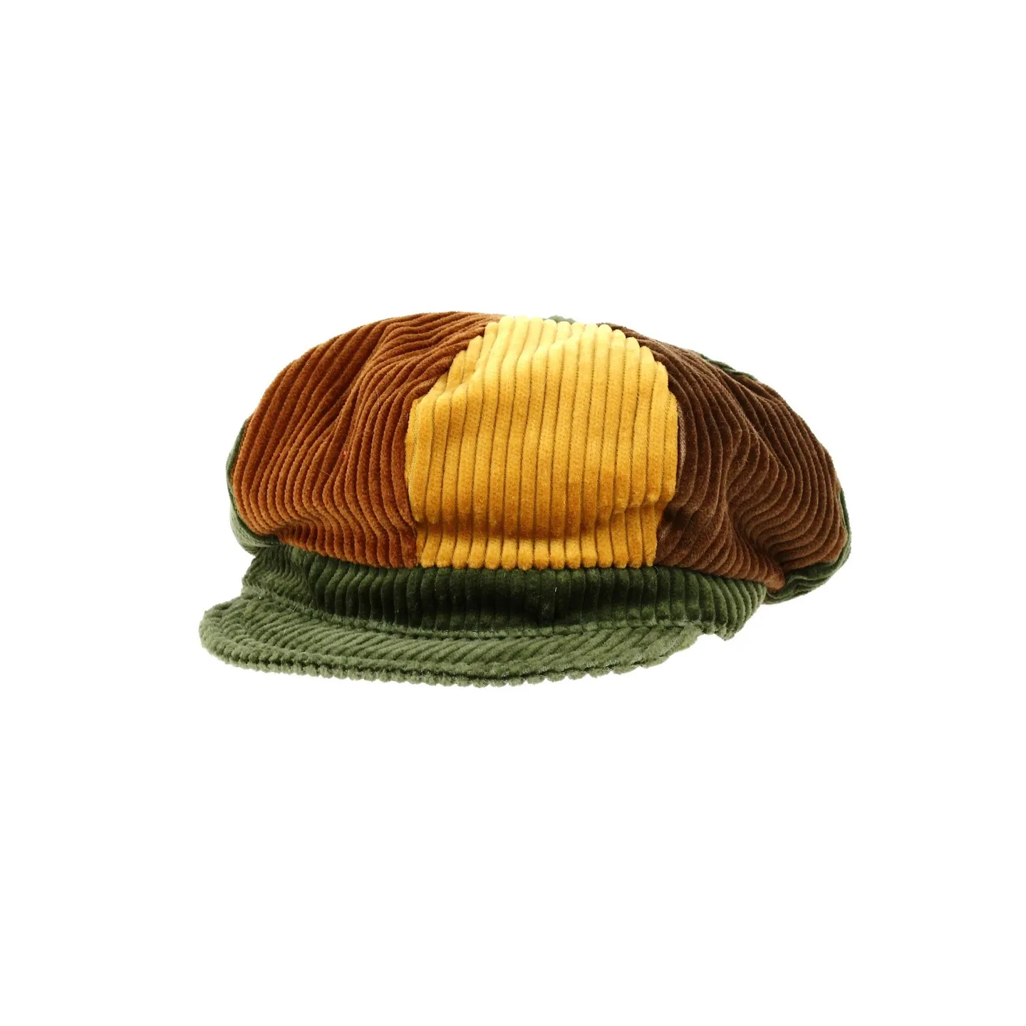 Ecovel Patchwork Newsboy Cap - Traclet Reference: 19317 | Traclet Hat Shop