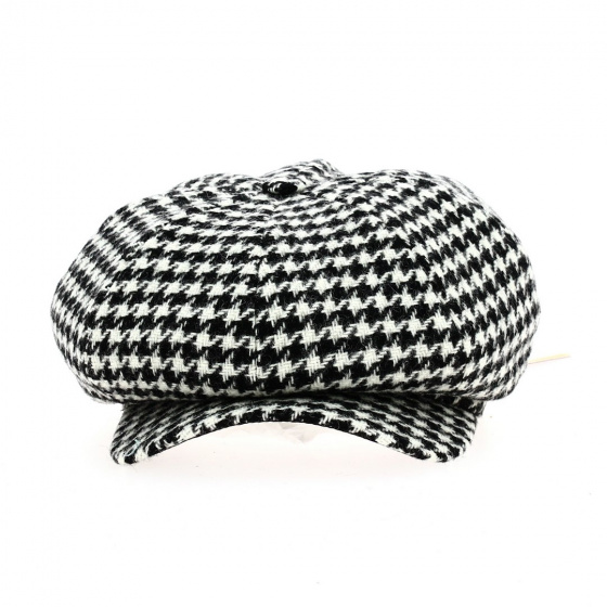 casquette tokio pied de poules- Traclet casquette tokio pied de poules- Traclet
