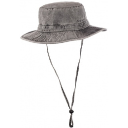 Black Cotton Axford Bucket Hat - Scippis - Traclet