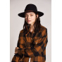 Chapeau Fedora Silverton Laine Marron Scippis - Traclet