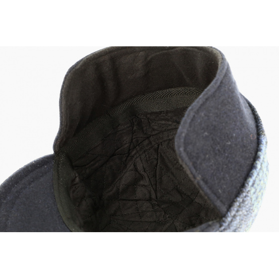Navy Baseball Cap with Ear Flaps patch - Traclet
