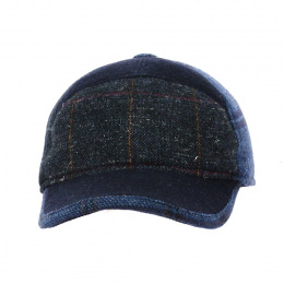 Casquette Baseball Cache-Oreilles patch marine - Traclet