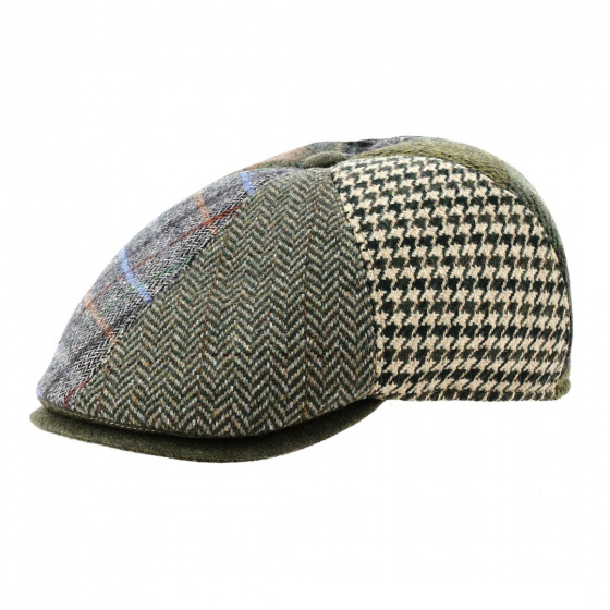Casquette Dijon Patchwork Laine - Traclet