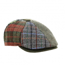 Dijon Patchwork Wool Cap - Traclet